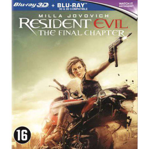 Resident Evil The Final Chapter 3D Blu Ray huismerk kopen in de aanbieding Resident Evil The Final Chapter 3D Blu Ray huismerk kopen in de aanbieding