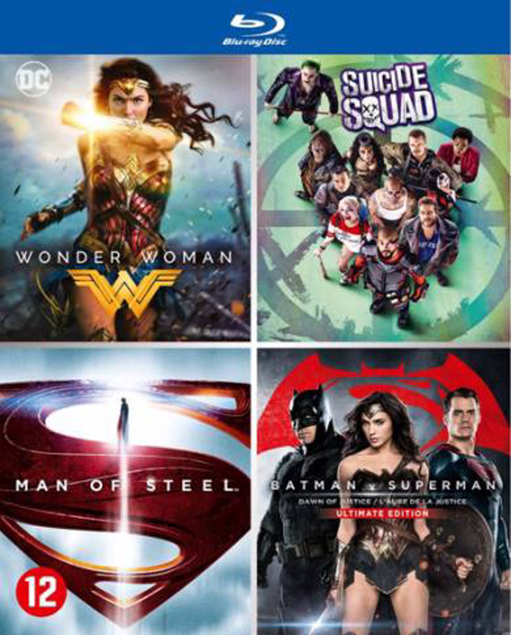 DC comics movie collection (Blu-ray)