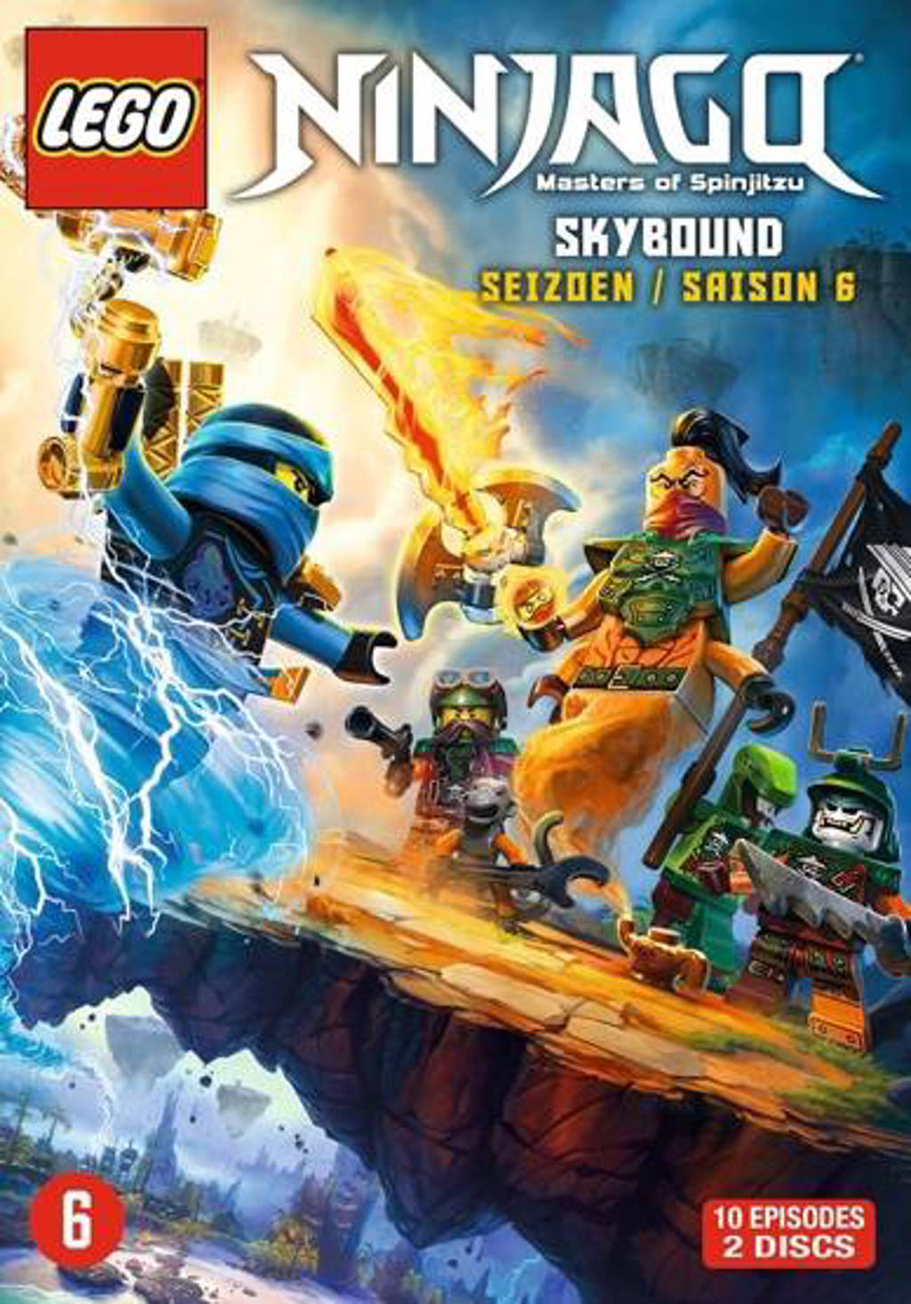 Lego ninjago masters of spinjitzu - Seizoen 6 (DVD)