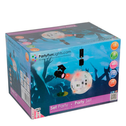 Partyfunlights Discolamp Partyset partyfunlights kopen in de aanbieding