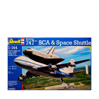 Boeing 747 SCA & Space Shuttle schaal 1:144