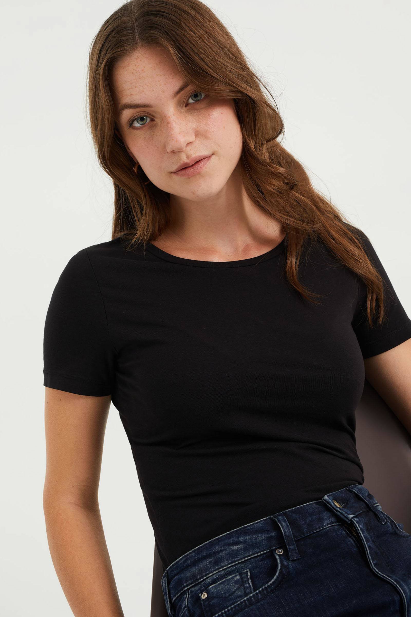 We basic shirt online dames