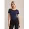 WE Fashion T-shirt met katoen donkerblauw