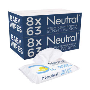 Baby 16x63 billendoekjes - parfumvrij