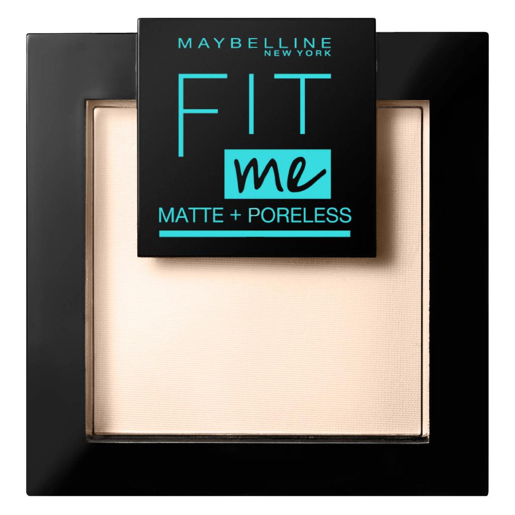 Maybelline New York Fit me Matte + Poreless poeder - 105 Natural Ivory
