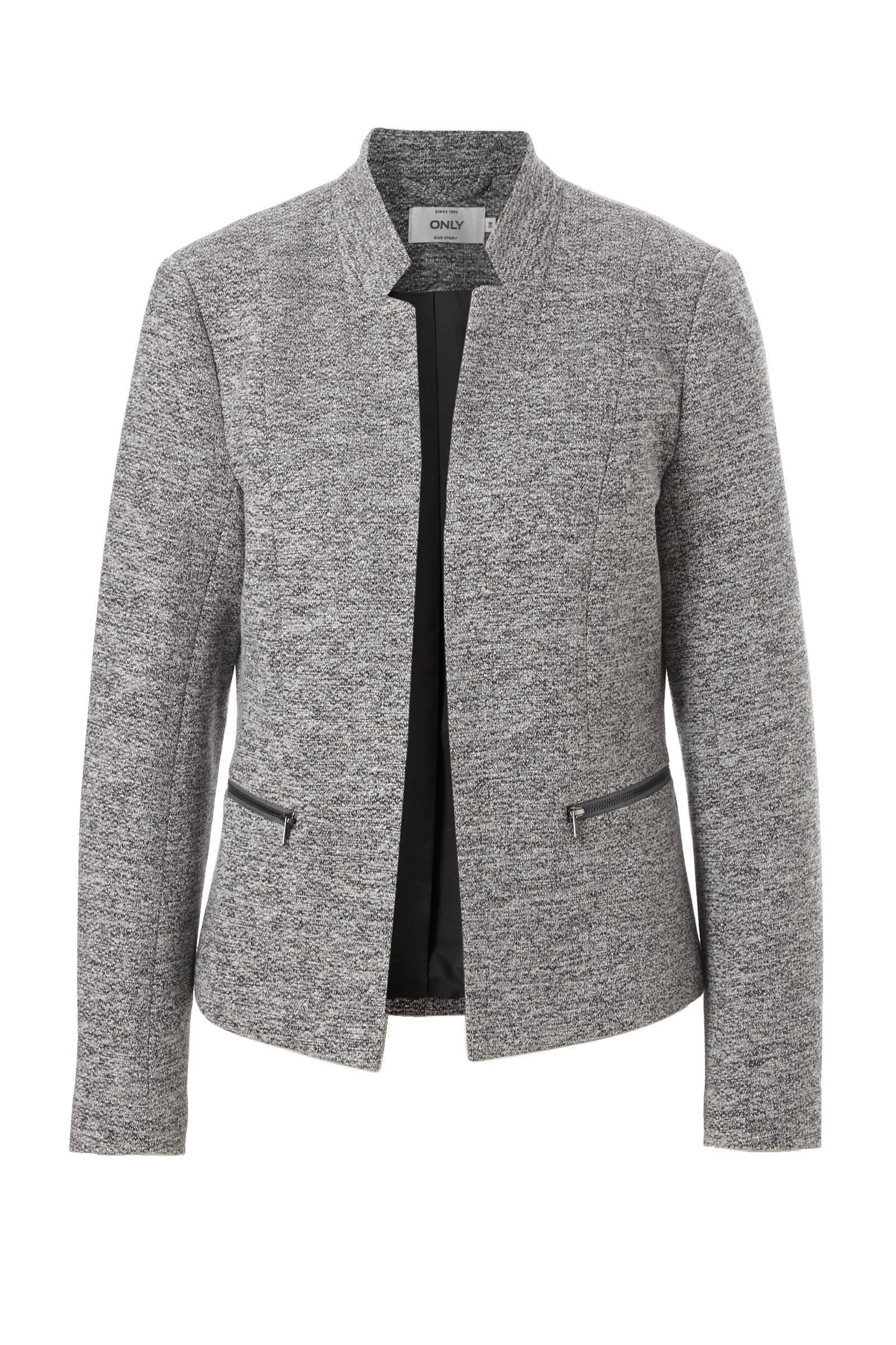 grijs blazer dames