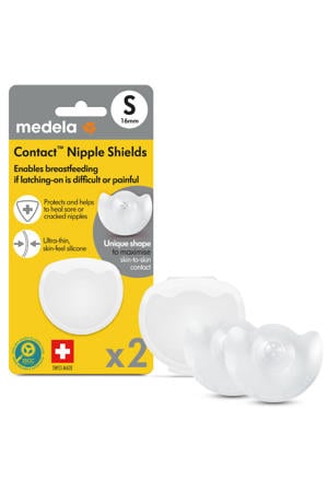 Contact tepelhoedjes S (16 mm) inclusief bewaardoosje (2 stuks)