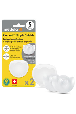 Contact tepelhoedjes S (16 mm) inclusief bewaardoosje (2 stuks)