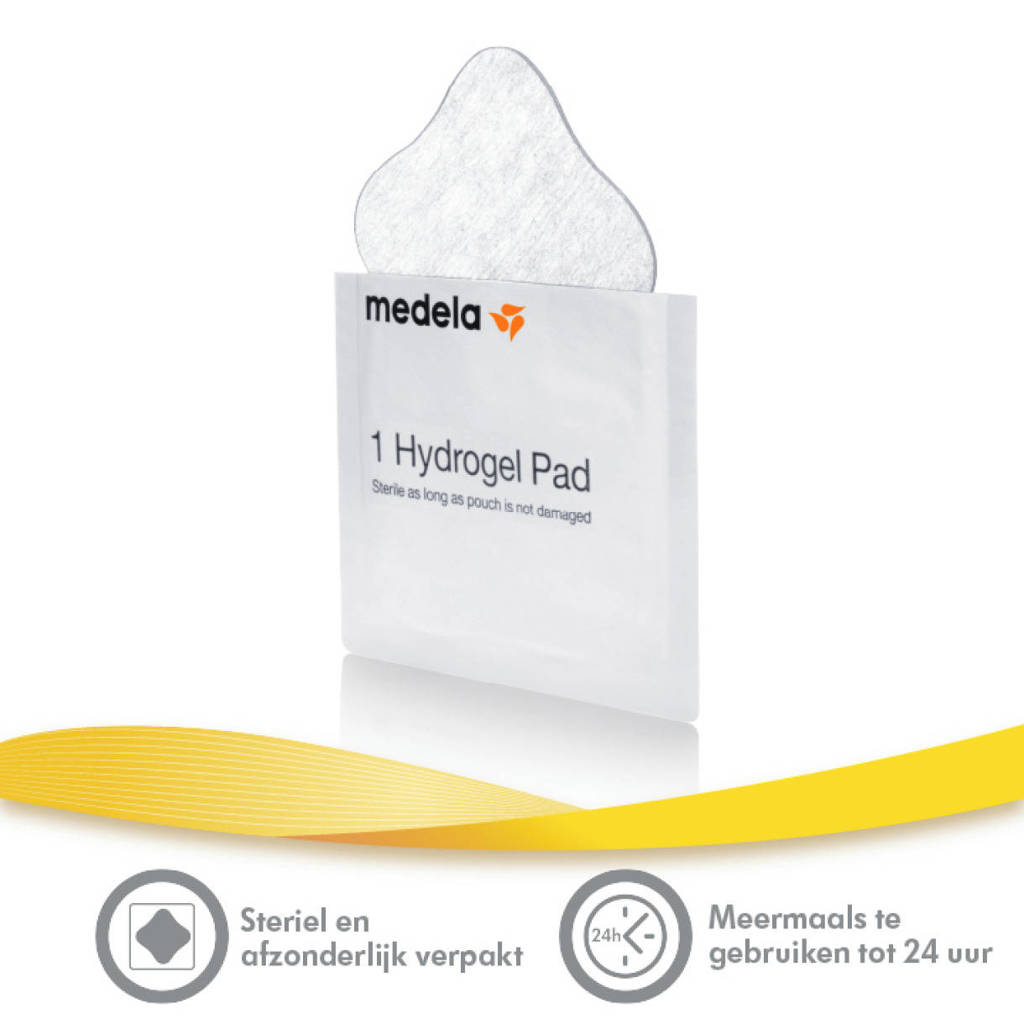 Medela Hydrogel Pads Voor Verzachting Bij Pijnlijke Tepels Of Tepelkloven 4 Stuks Wehkamp