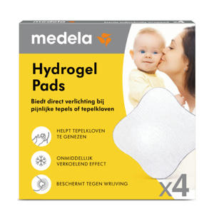 Hydrogel Pads voor verzachting bij pijnlijke tepels of tepelkloven (4 stuks)