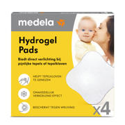 thumbnail: Medela Hydrogel Pads voor verzachting bij pijnlijke tepels of tepelkloven (4 stuks)