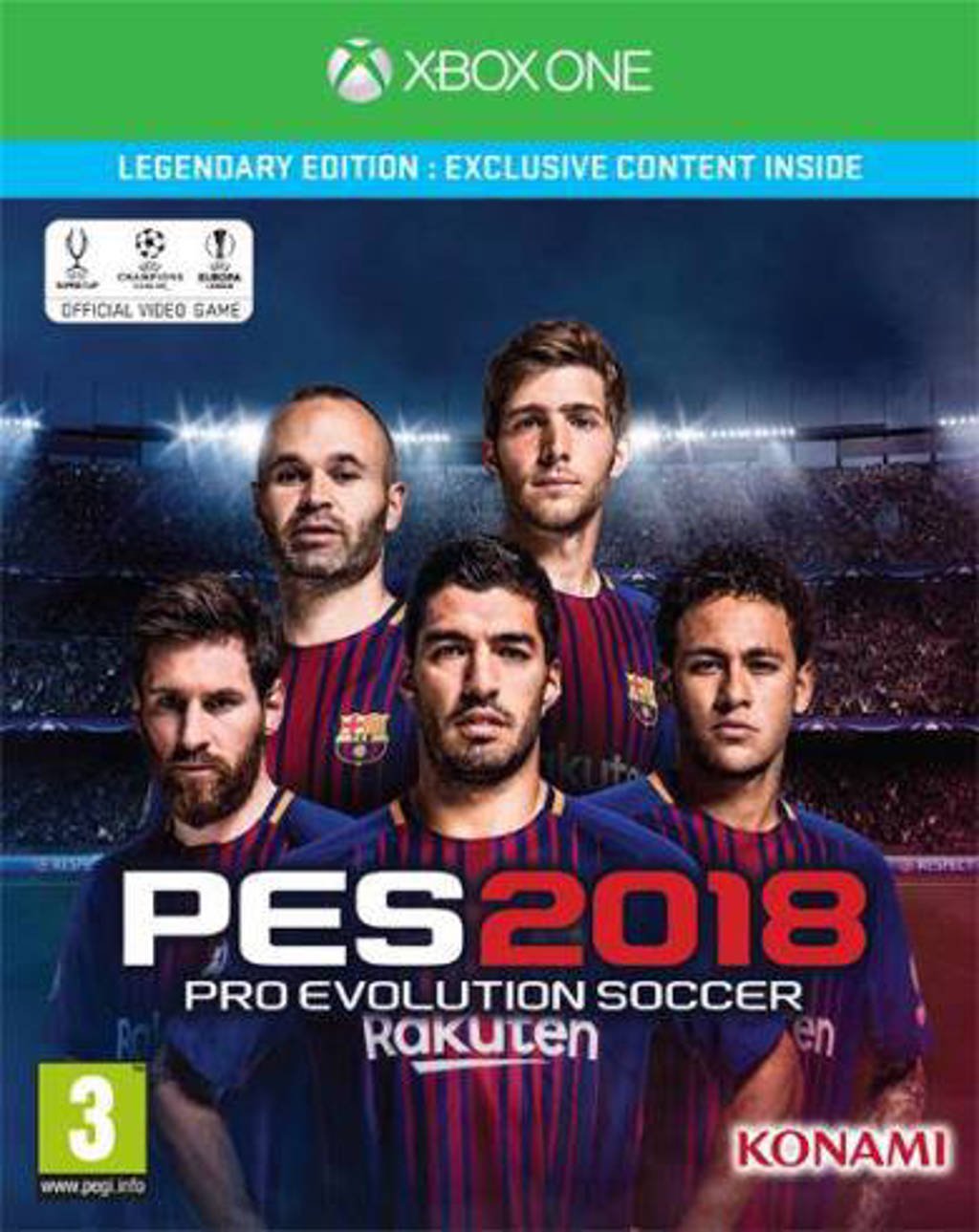 Pro evolution soccer 2018 (Legendary edition) (Xbox One)