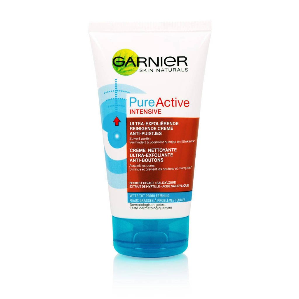 Garnier Skinactive Pure Active Intensive Scrub tegen Mee-eters scrub - 150 ml