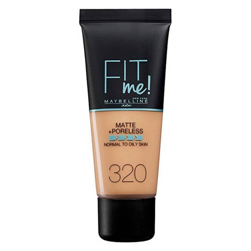 Wehkamp Maybelline New York Fit me Matte + Poreless liquid foundation - 320 Natural Tan aanbieding