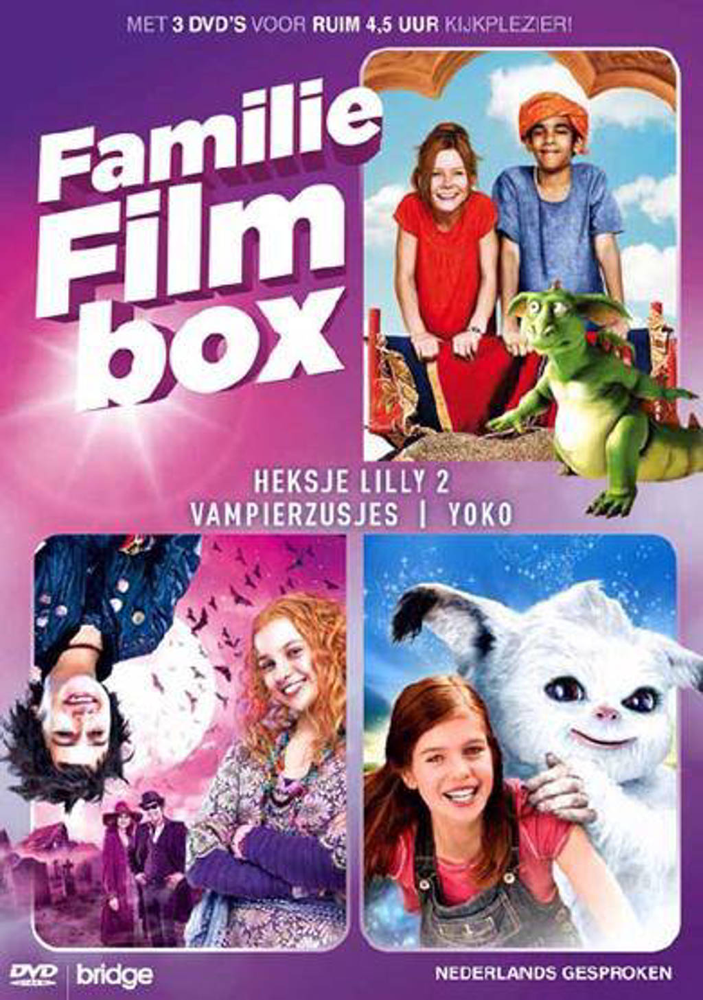 Familie film box - Yoko/Vampier zusjes/Lilly 2 (DVD)