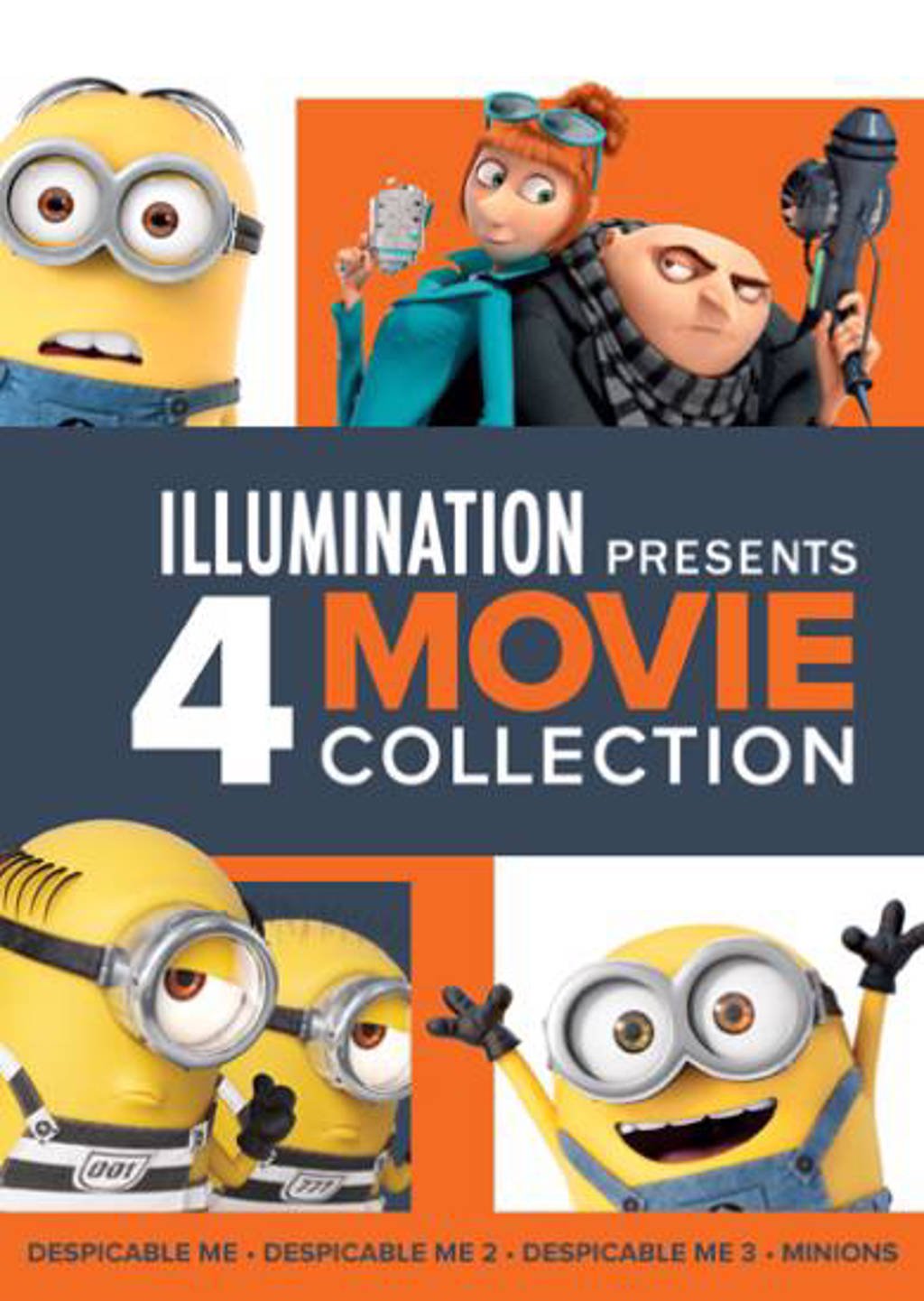 Verschrikkelijke ikke 1-3 & Minions (Despicable me 1-3 & Minions) (DVD)