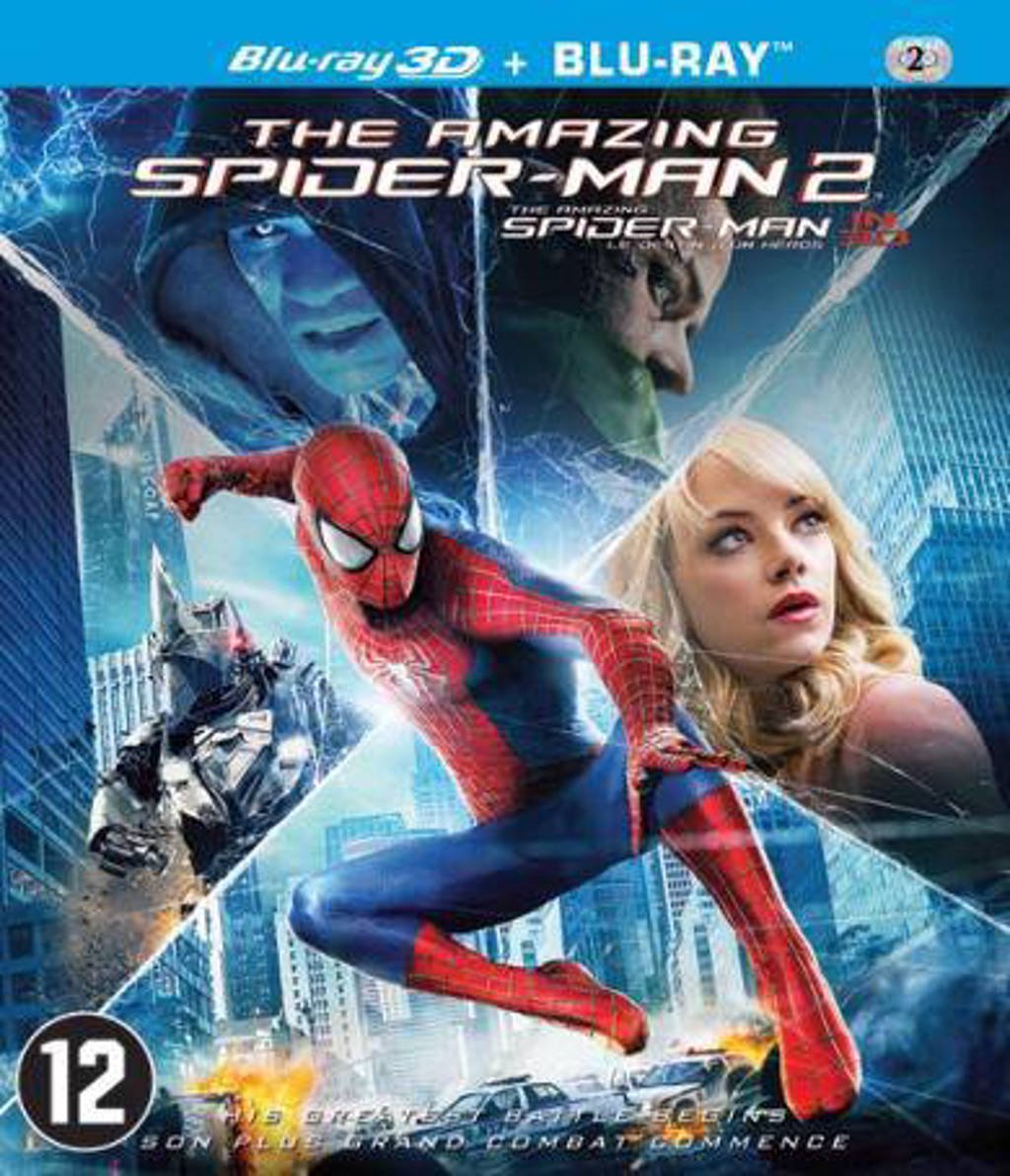 Amazing Spider-man 2 (3D) (Blu-ray)