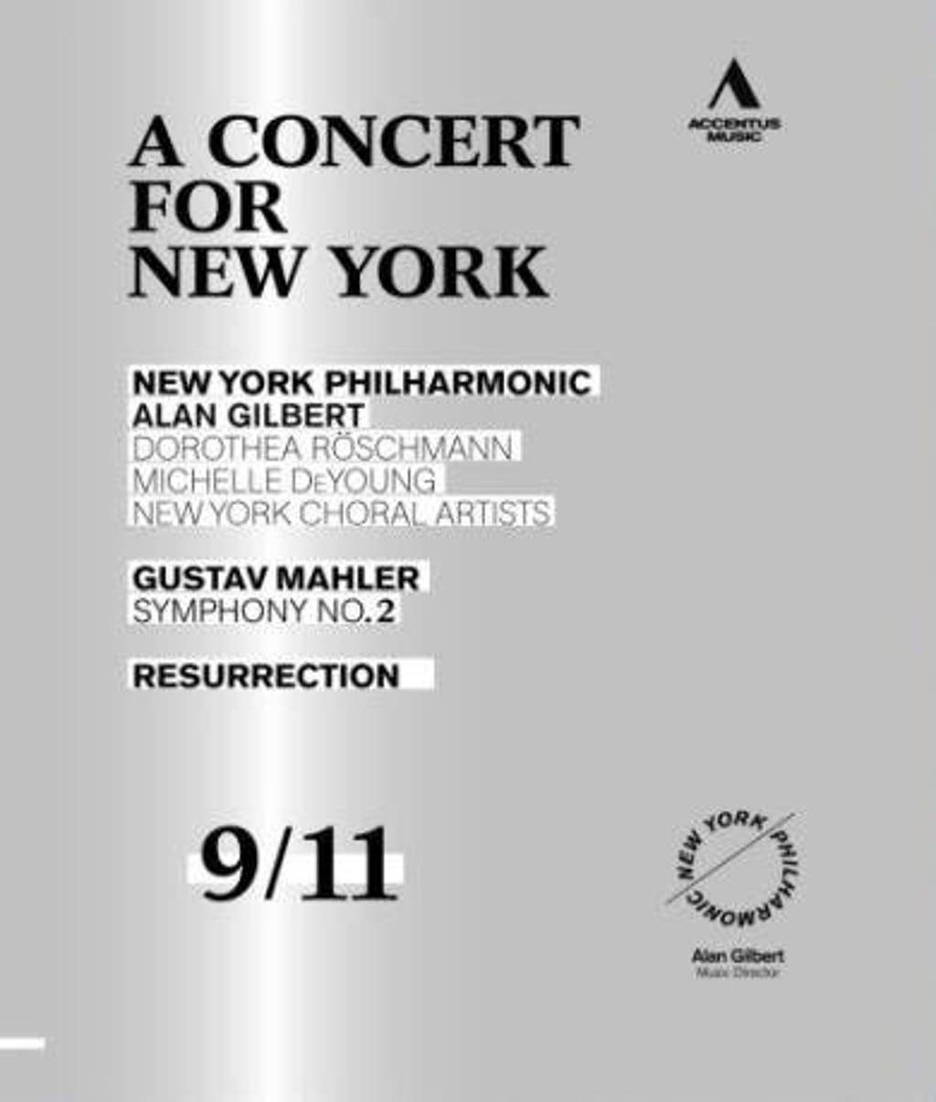 New York Philharmonic/Roschmann/Dey - A Concert For New York: Symphony No (Blu-ray)