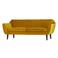 WOOOD WOOOD Rocco 2-Zits Bank - Velvet - Oker - 75x187x82