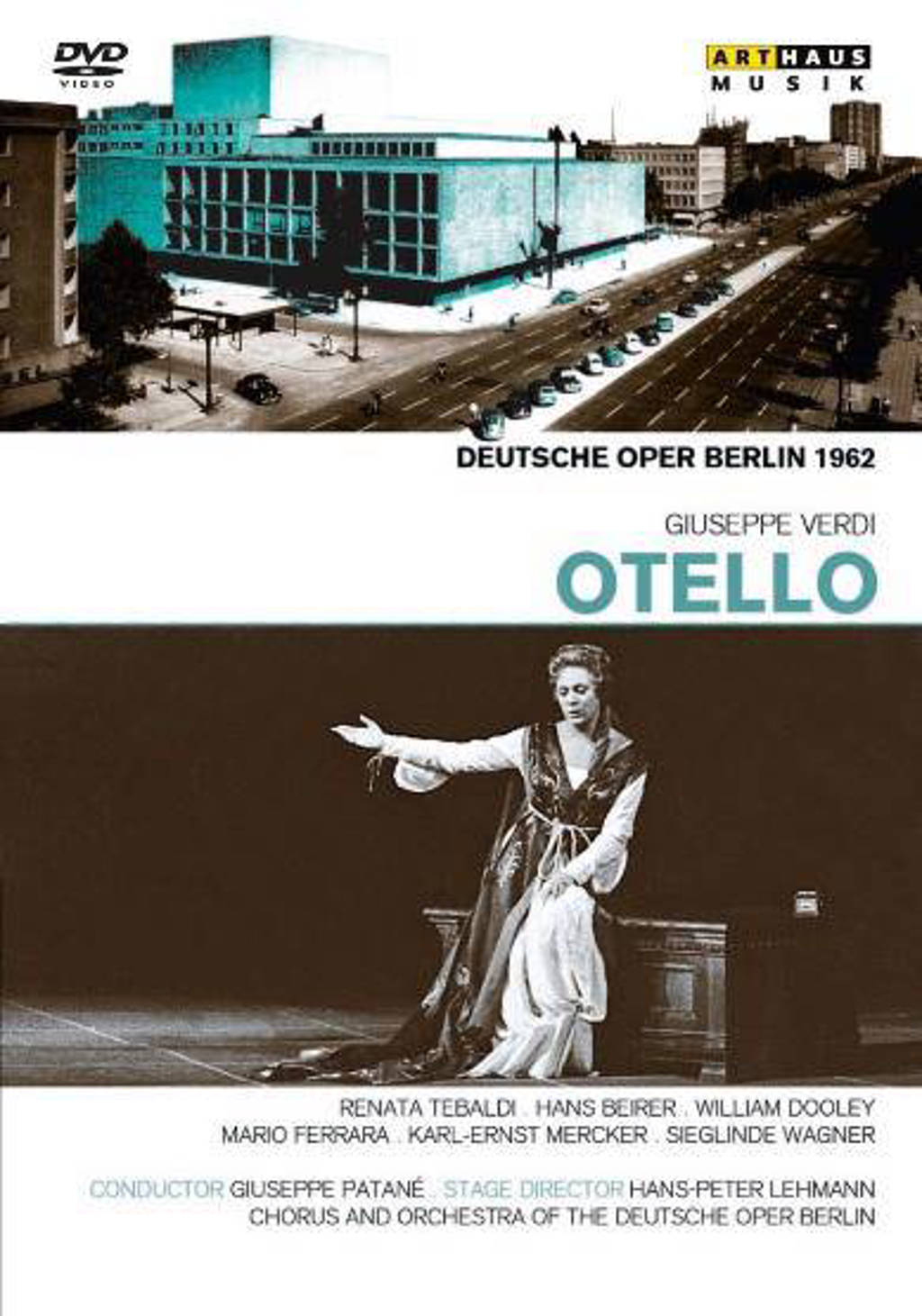 Tebaldi,Beirer,Dooley - Otello, Berlijn 1962 (DVD)