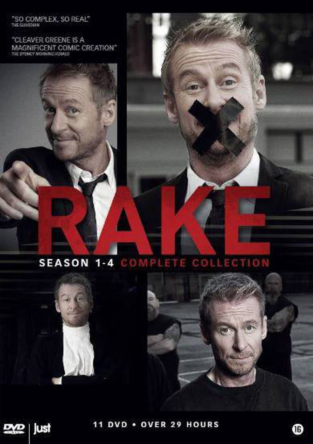 Rake - Seizoen 1-4 (DVD)