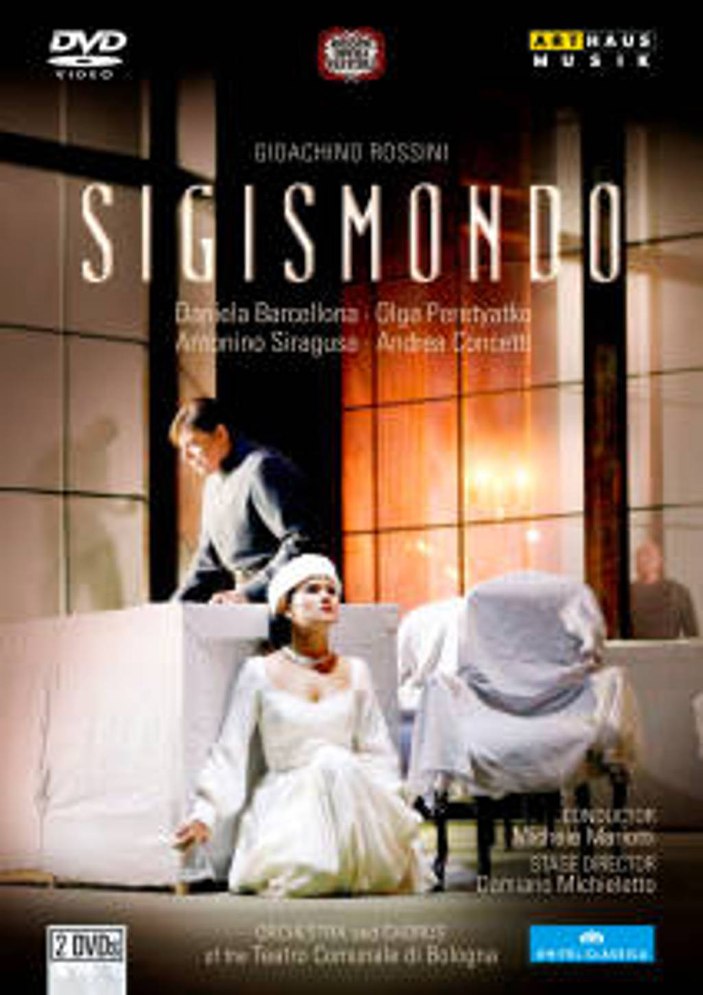 Baercellona,Concetti,Peretyatko - Sigismondo, Pesaro 2010 (DVD)