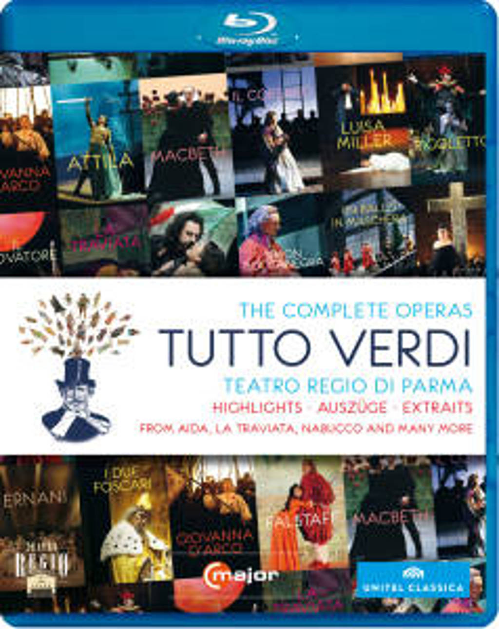 Dessi,Cedolins,Alvarez - Tutto Verdi, Blu-Ray (Blu-ray)