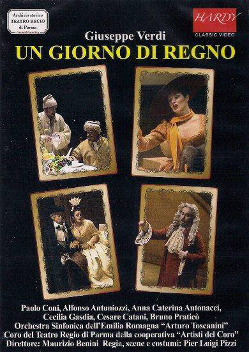 Coni,Antoniozzi,Gasdia - Un Giorno Di Regno, Parma 1997 (DVD)