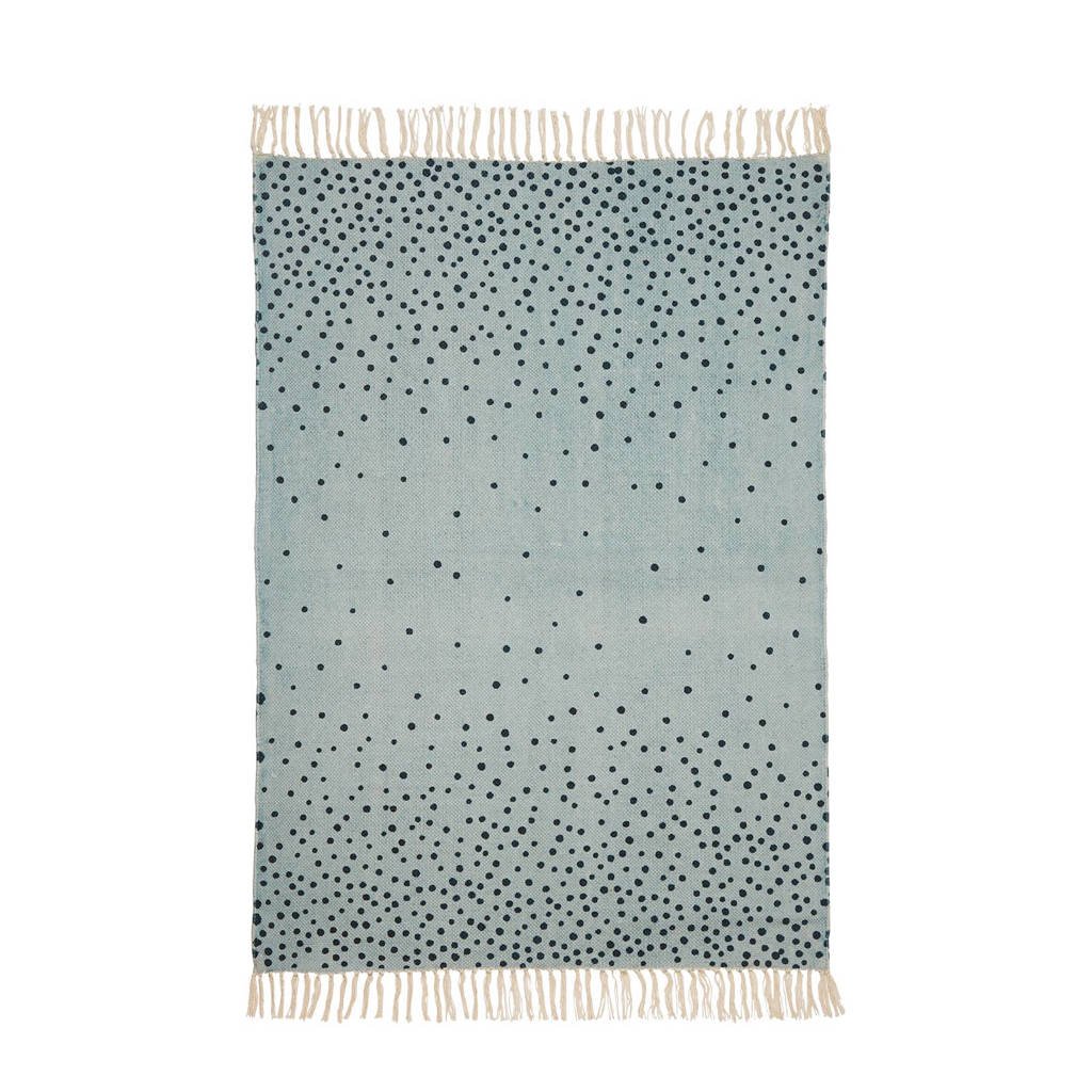 Done by Deer vloerkleed blauw (90x120 cm), Blauw