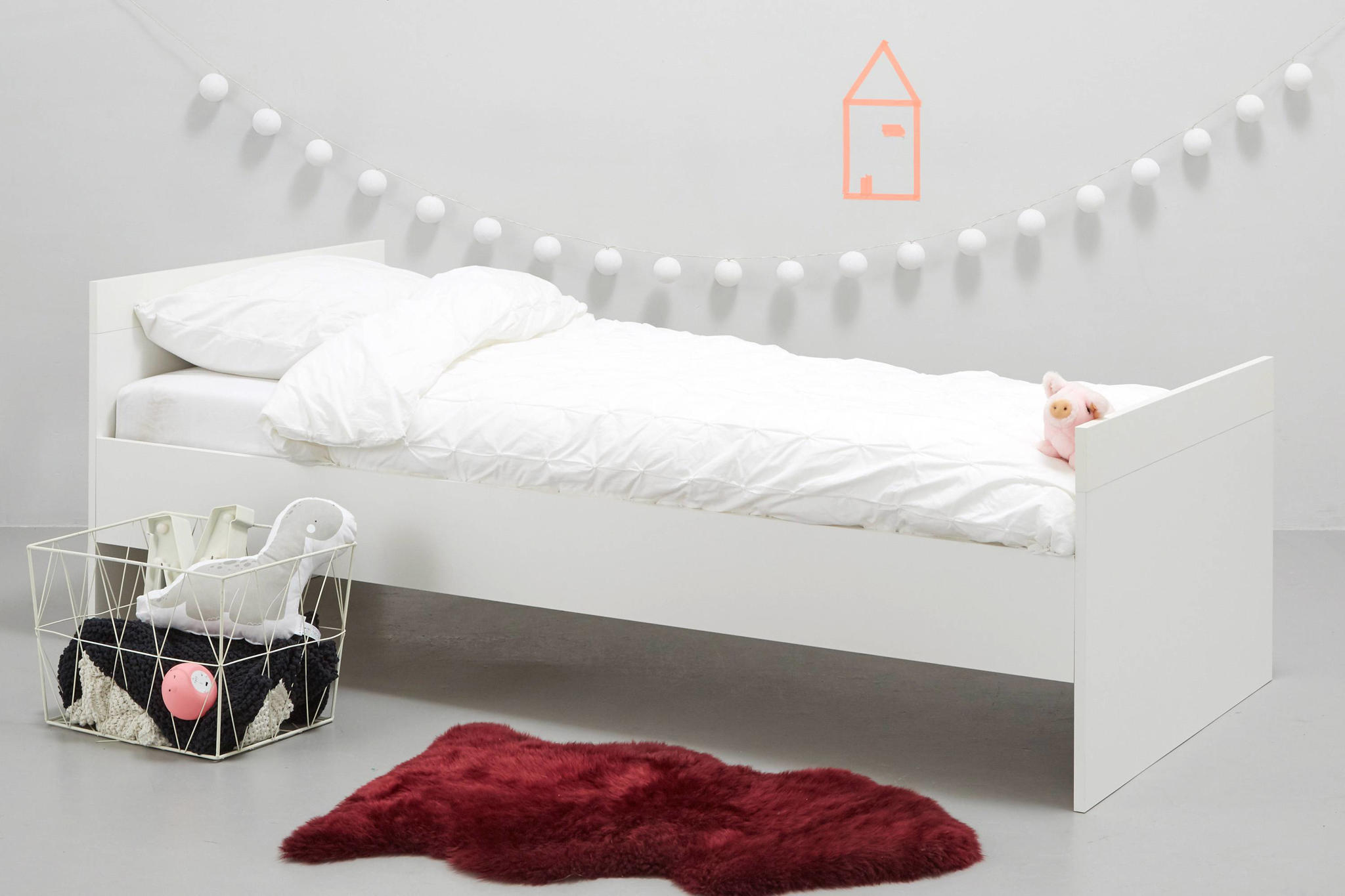 Wehkamp Home eenpersoonsbed Cas (90x200 cm) - Afbeelding 2