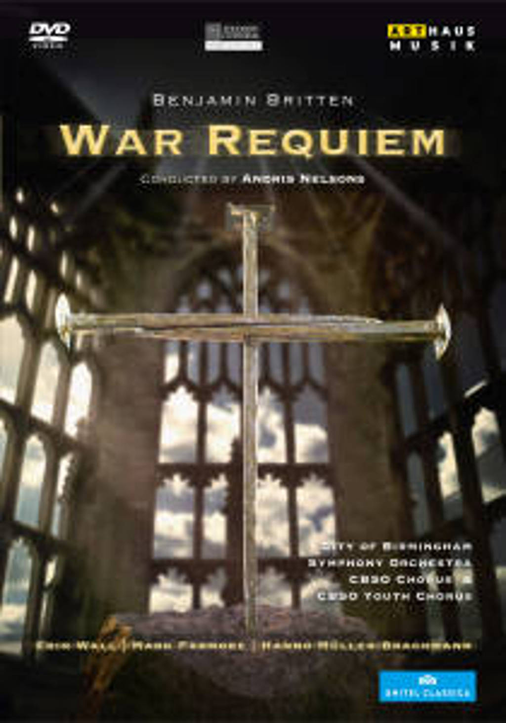 Wall,Padmore,Muller Brachmann - War Requiem, Coventry Cathedral 201 (DVD)