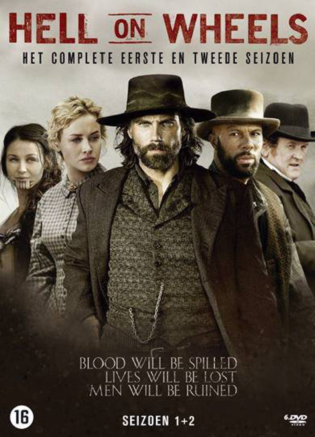 Hell on wheels - Seizoen 1 & 2 (DVD)