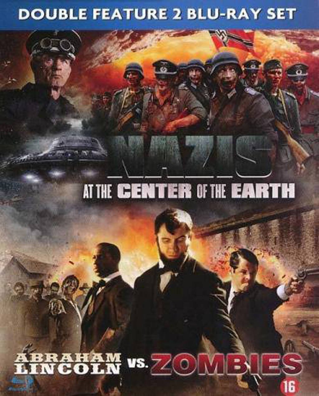 Abraham Lincoln/Nazi's at the centre of earth (Blu-ray)