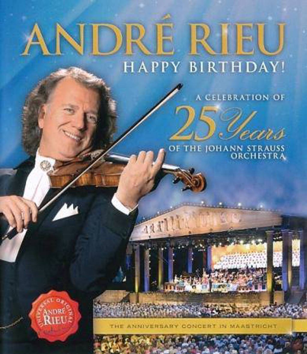 Andre Rieu - Happy Birthday! A Celebration Of 25 (Blu-ray)