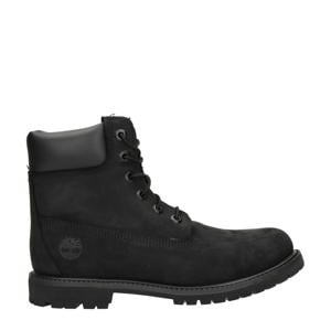 6 Inch Classic nubuck veterboots zwart