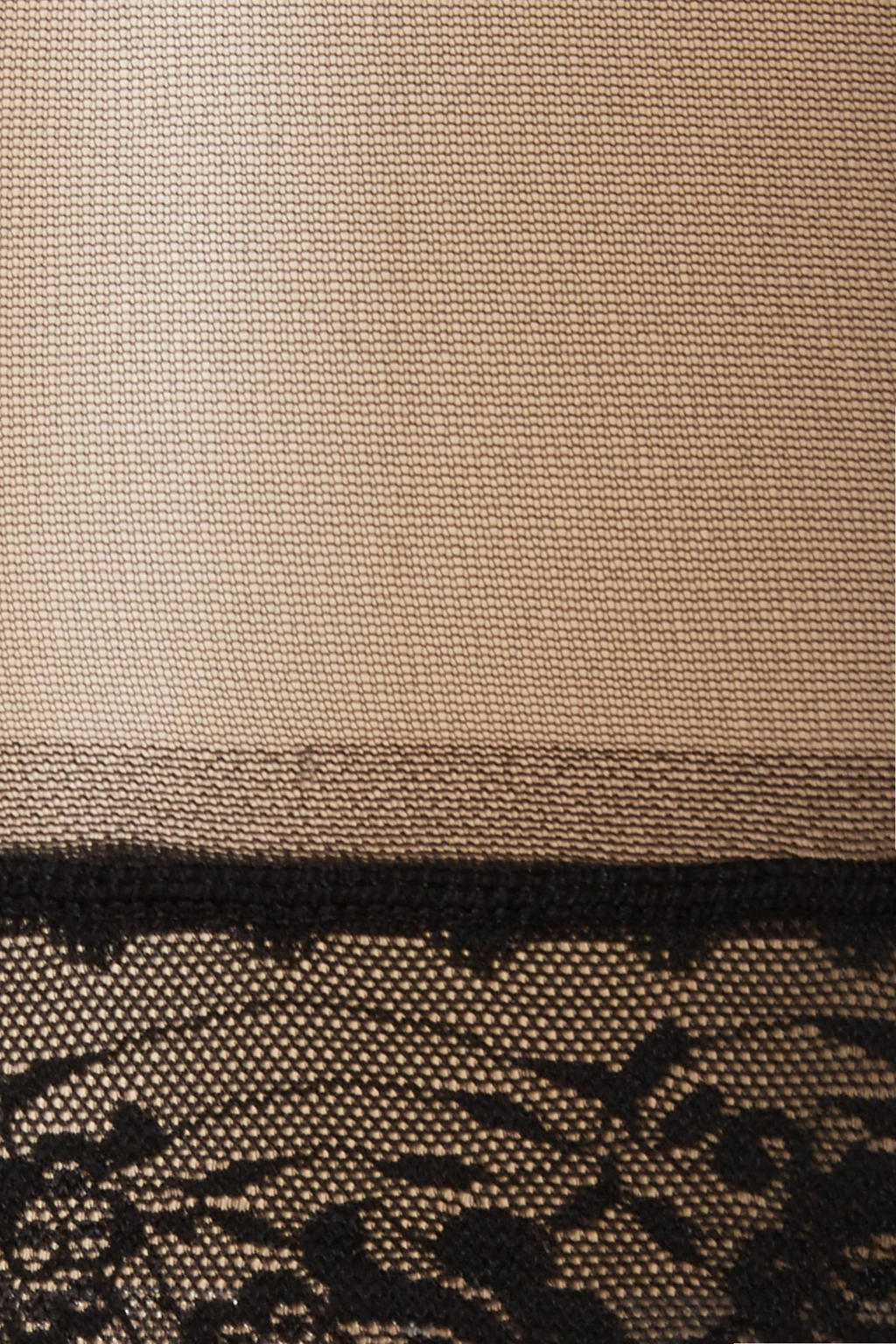 Pamela Mann Plus Size hold up kousen Lace Top 15 denier zwart wehkamp