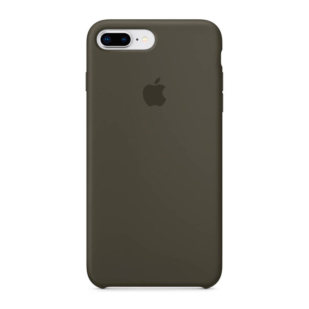 Apple iPhone 8 Plus/7 Plus backcover, Donker olijfgroen