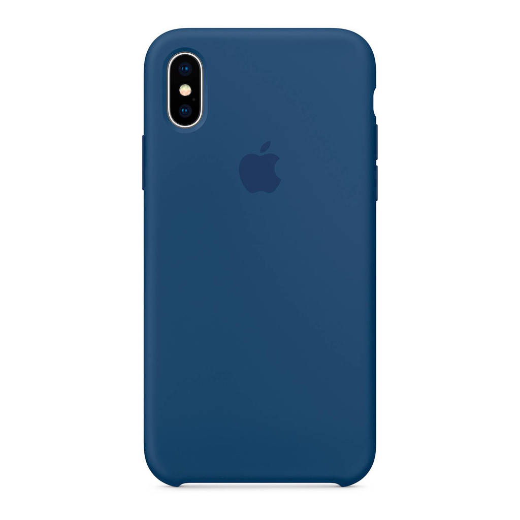 Apple iPhone X backcover, Donker kobalt