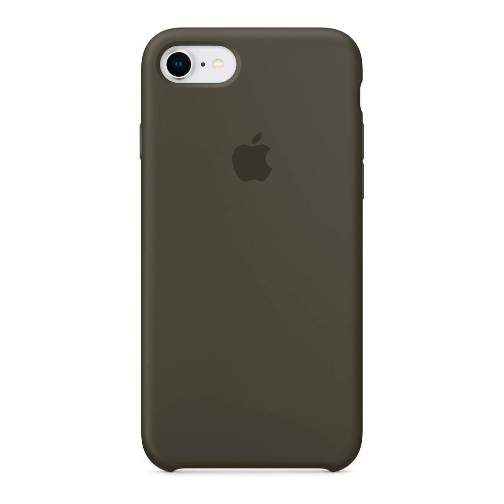 Apple iPhone 8/7 backcover, Donker olijfgroen