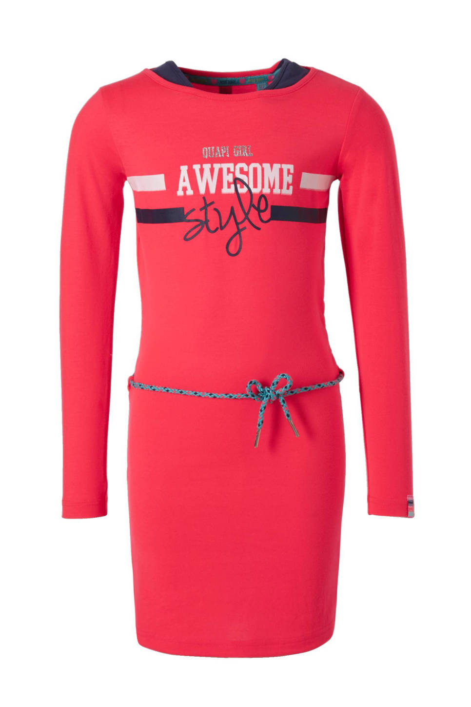 Quapi jurk, Fel rood/roze