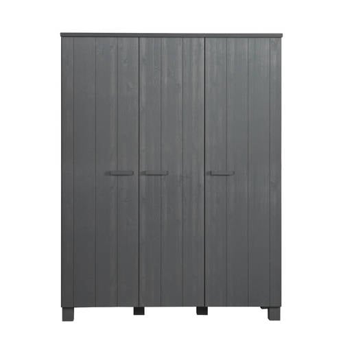 Wehkamp WOOOD 3-deurs kledingkast Dennis aanbieding