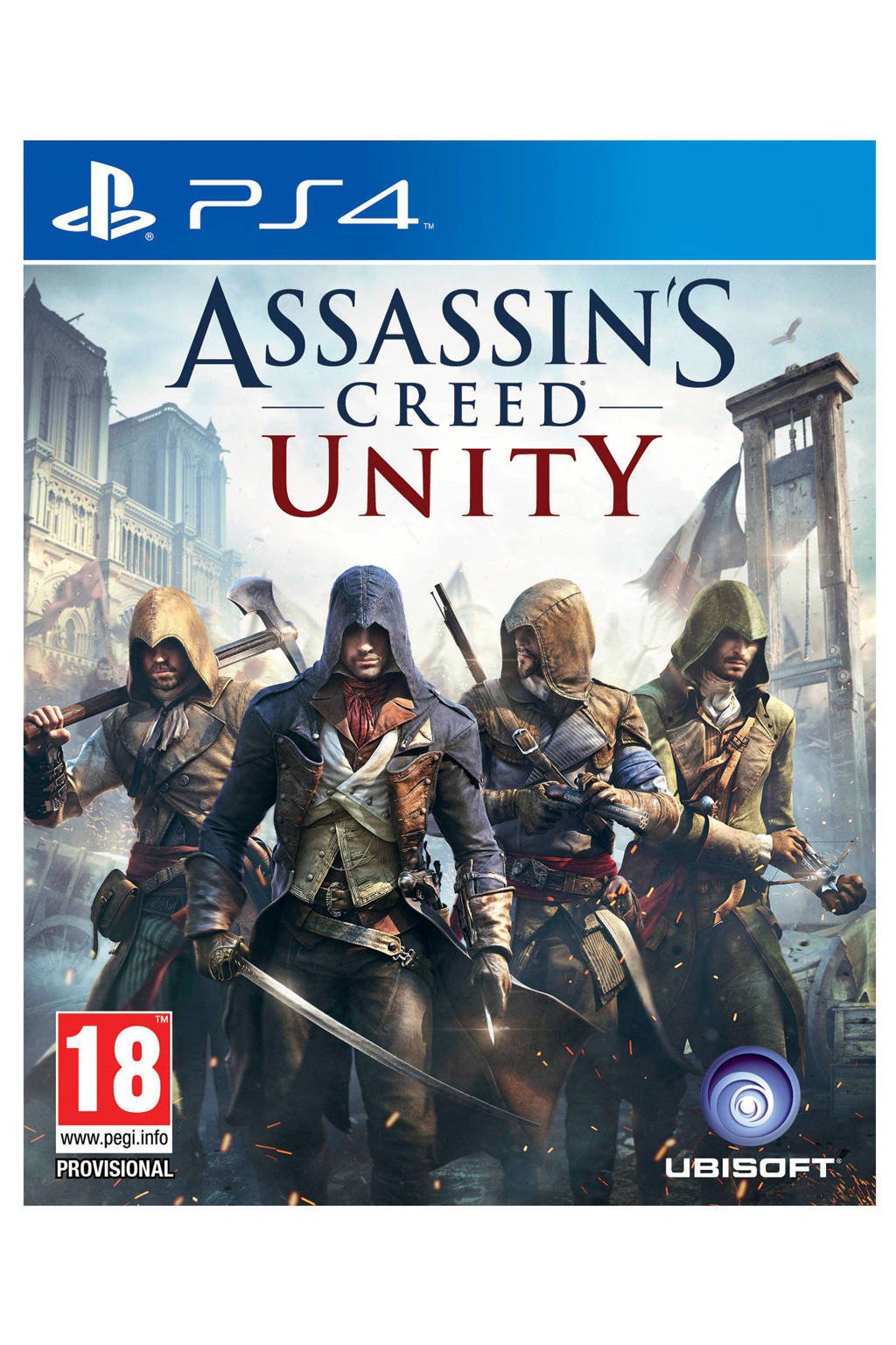 Assassin's Creed Unity (PlayStation 4), Sony PlayStation 4