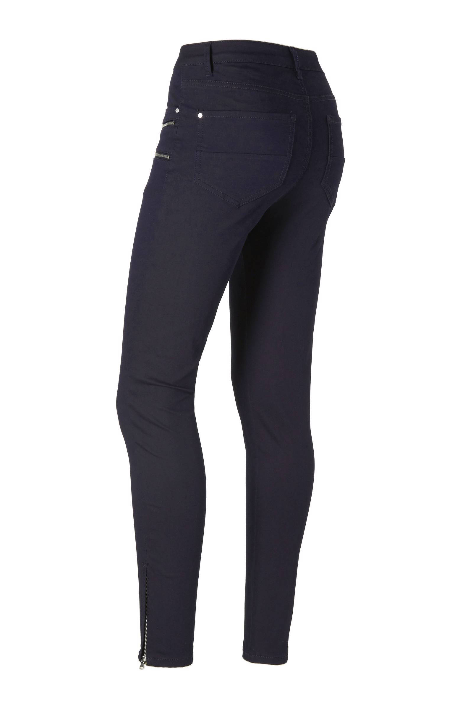 ESPRIT Enkellange Stretchbroek met Ritsen - Light Aqua Green / Groen | -  Cotton Blues