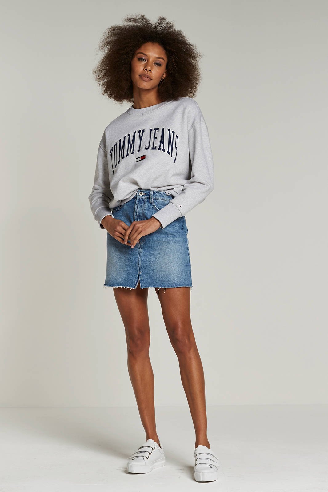 tommy jeans collegiate sweater dames