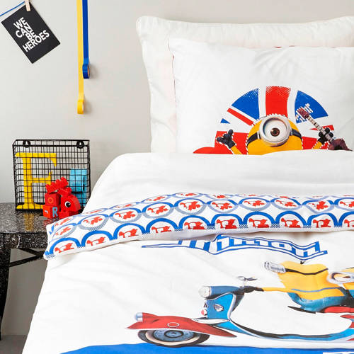 Minions Katoenen Dekbedovertrek 1 Persoons minions kopen in de aanbieding Minions Katoenen Dekbedovertrek 1 Persoons minions kopen in de aanbieding