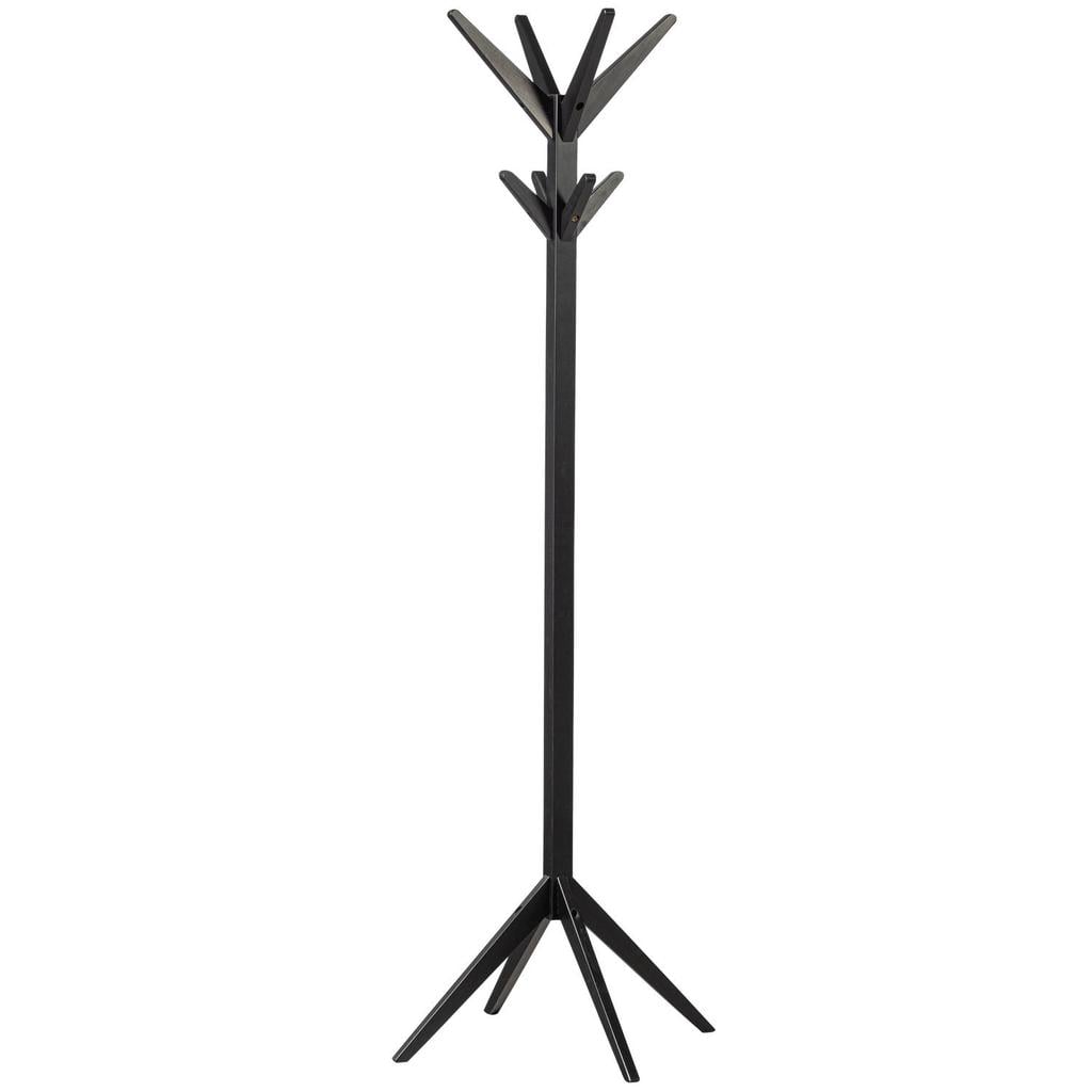 WOOOD Studio Staande Kapstok - Berken - Zwart - 178x45x45
