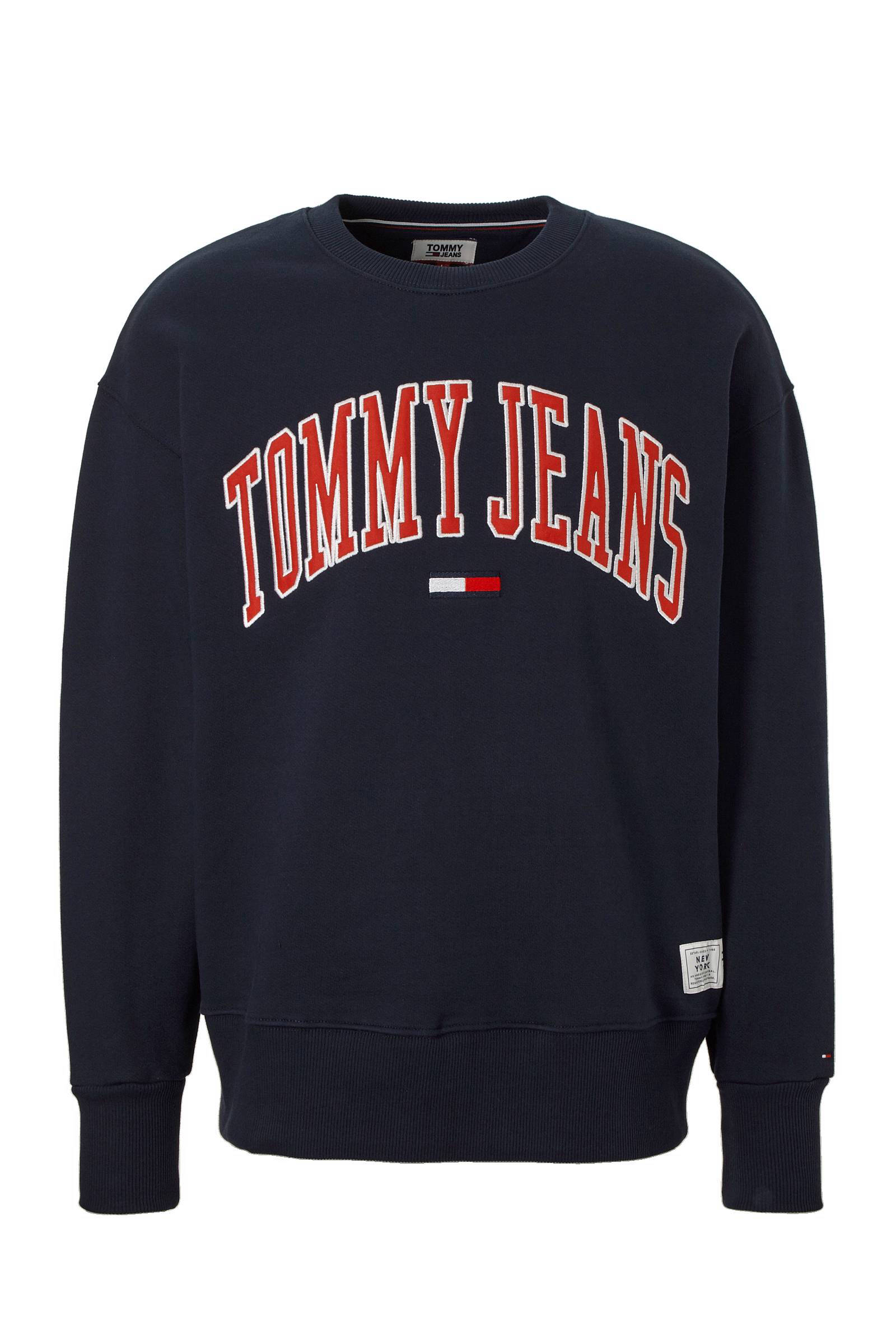 tommy jeans collegiate sweater dames