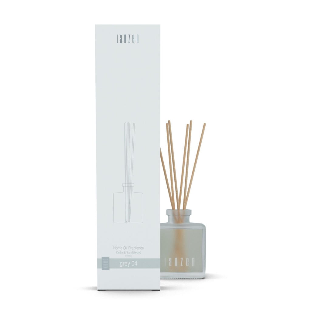 JANZEN Grey 04 geurstokjes - 200 ml