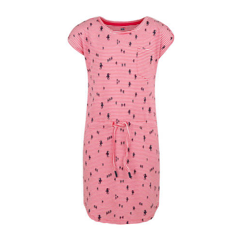 We Fashion Gestreepte Jurk Met Zeepaarden Rood we fashion kopen in de aanbieding