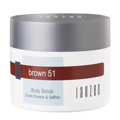 Janzen Bodyscrub Brown 51 200 Ml janzen kopen in de aanbieding